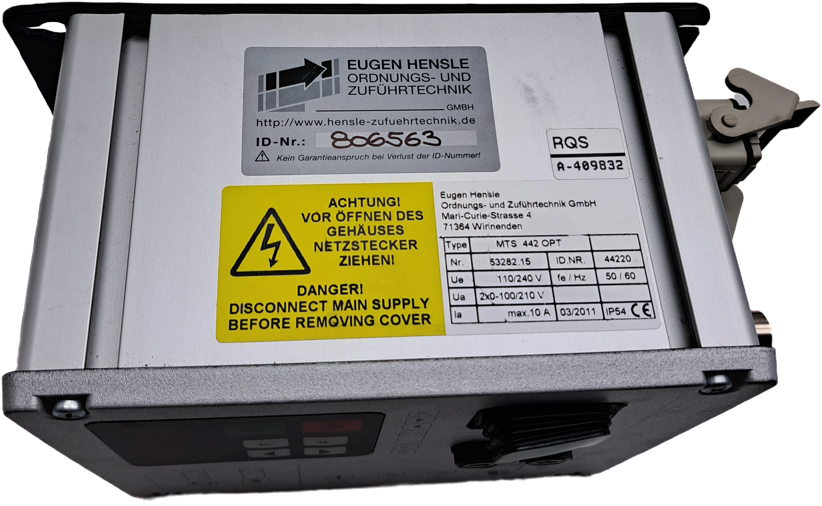 Eugen Hensle MTS 442 OPT