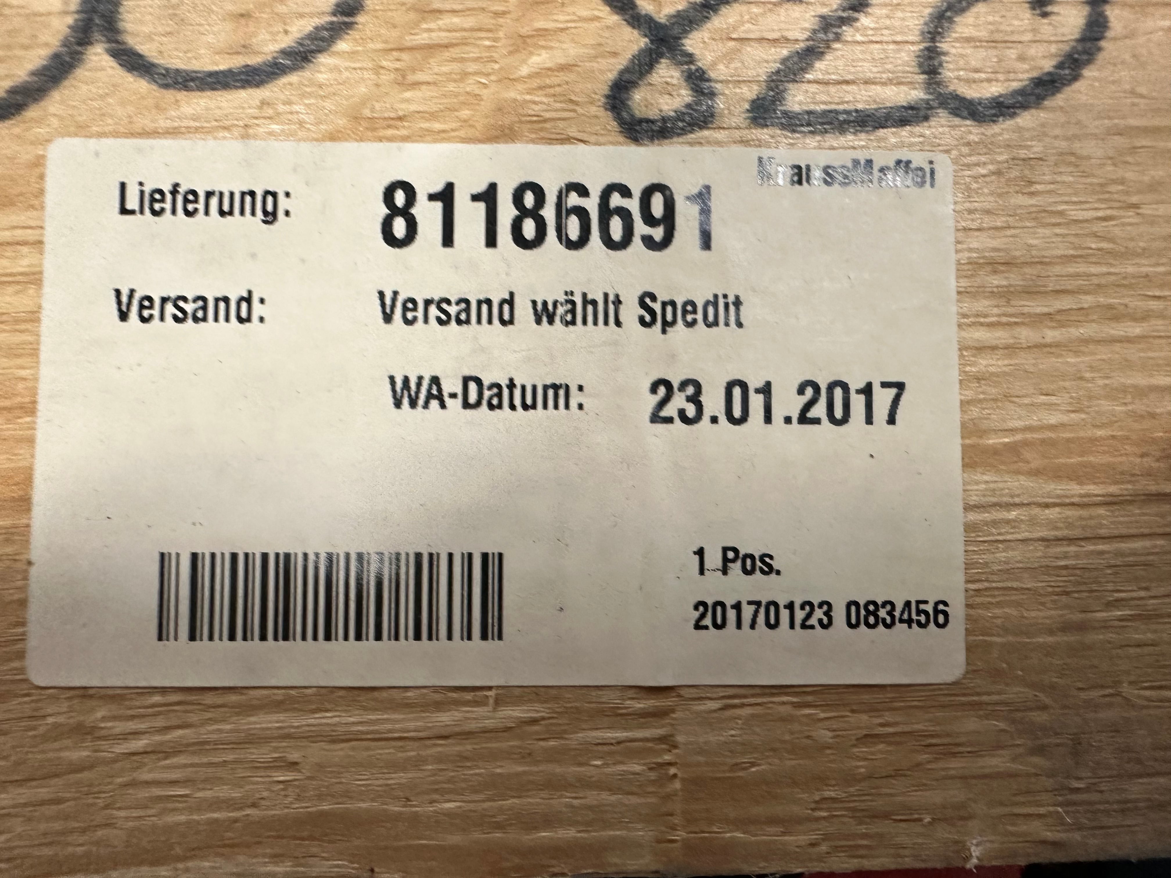 Цилиндр Krauss Maffei D120 6420938