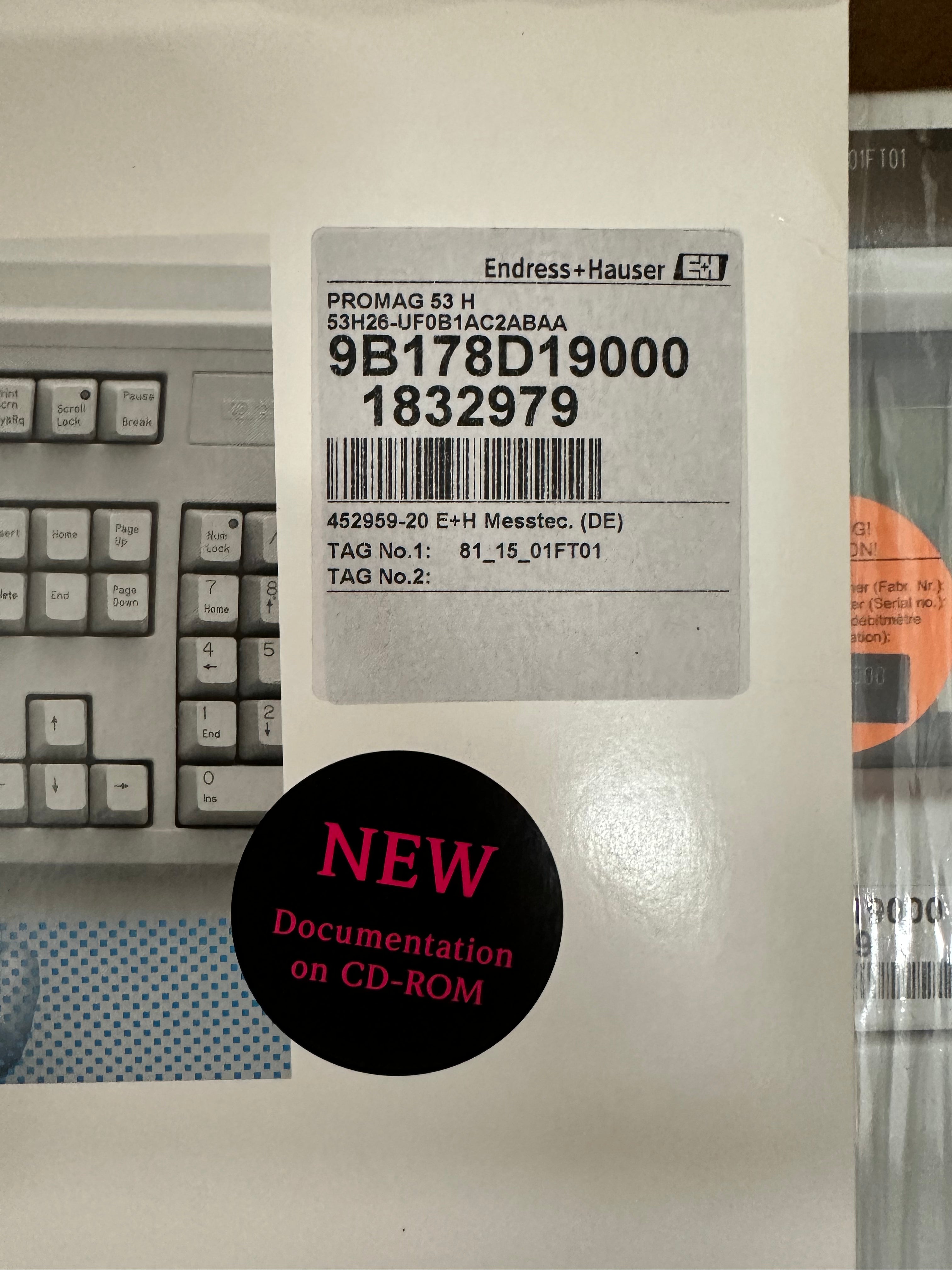 Endress & Hauser Promag 53H26 DN25