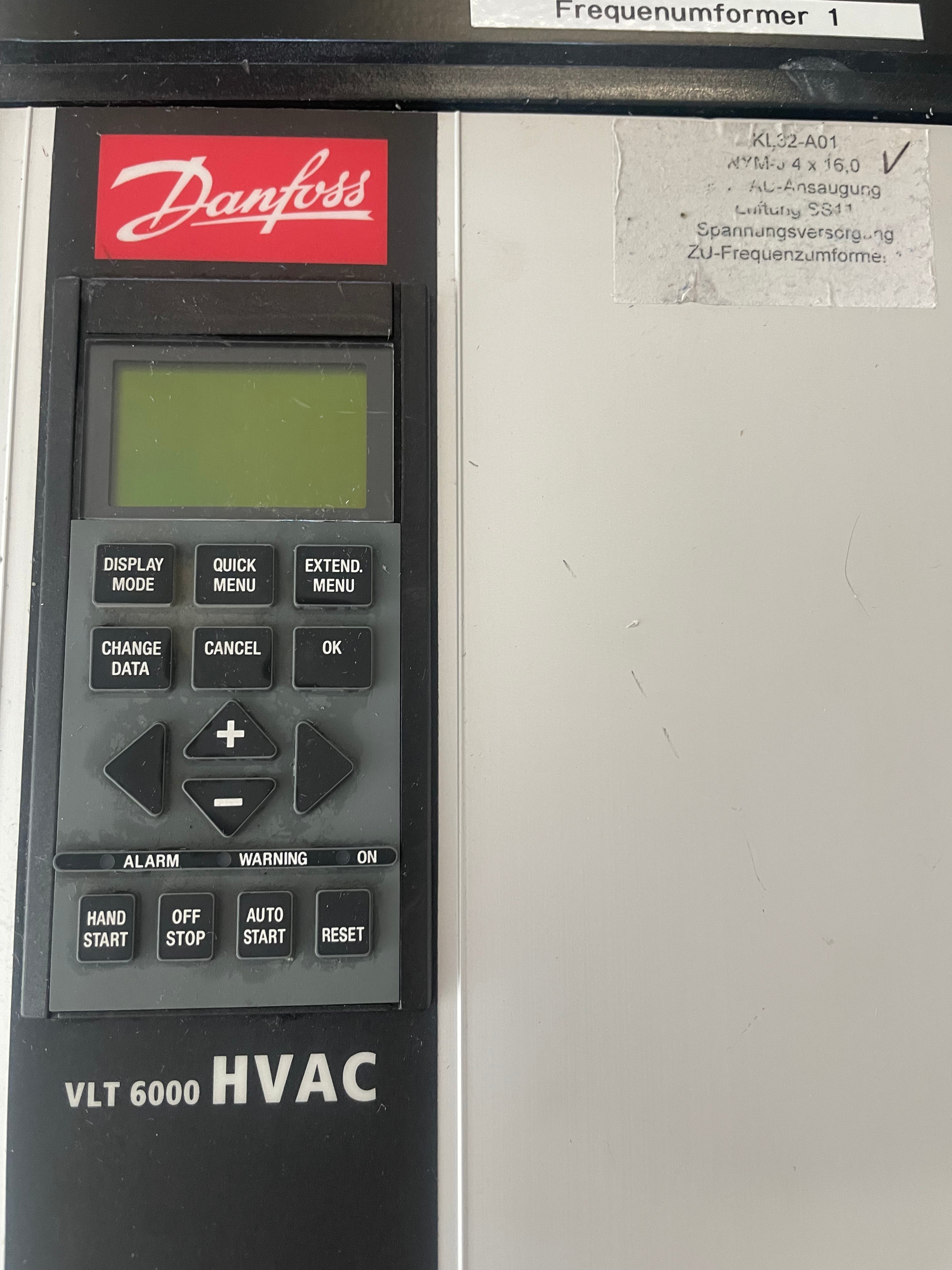 Danfoss VLT® 6000 HVAC inverter