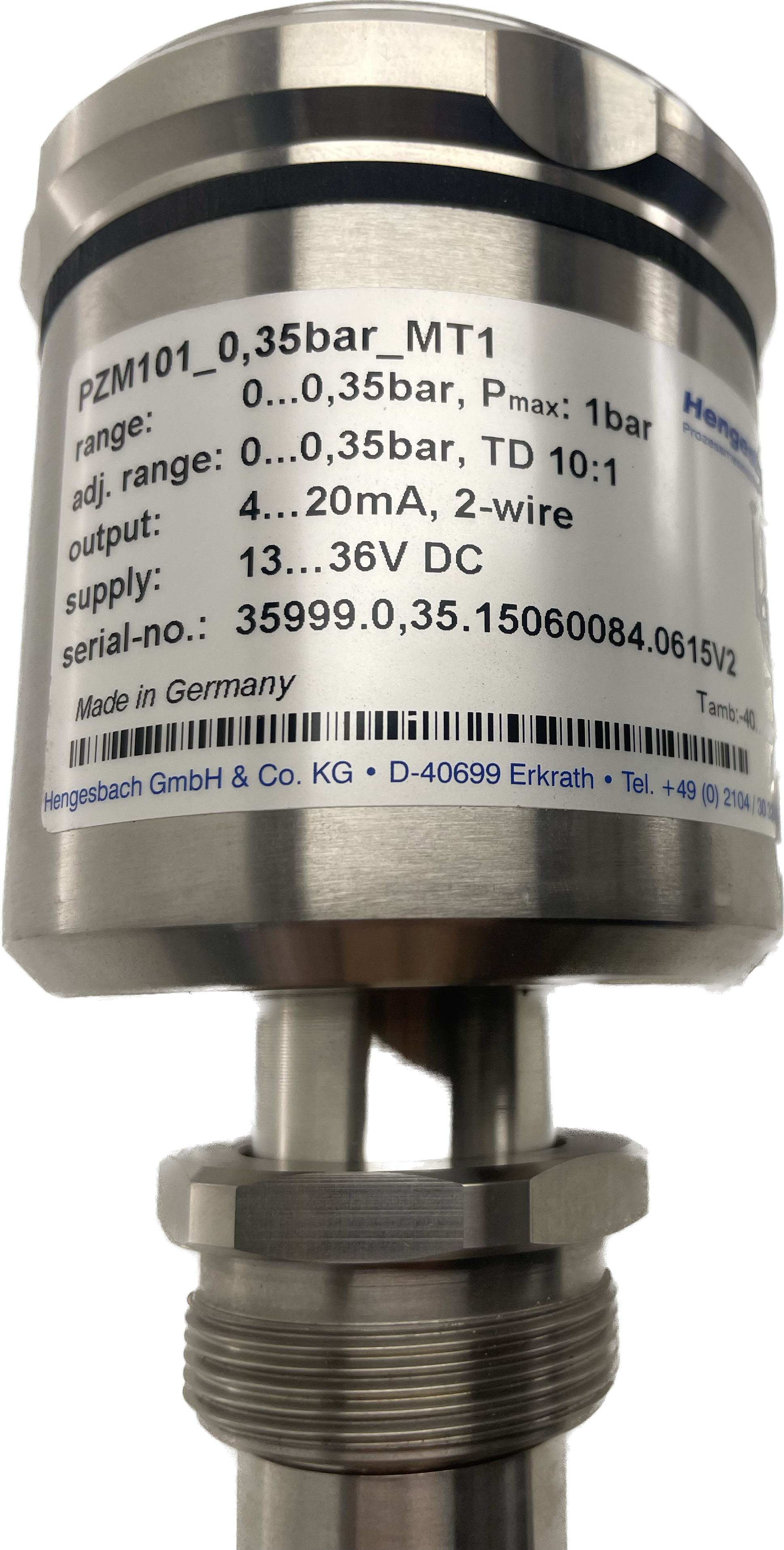 Hengesbach PZM101_0,35bar_MT1