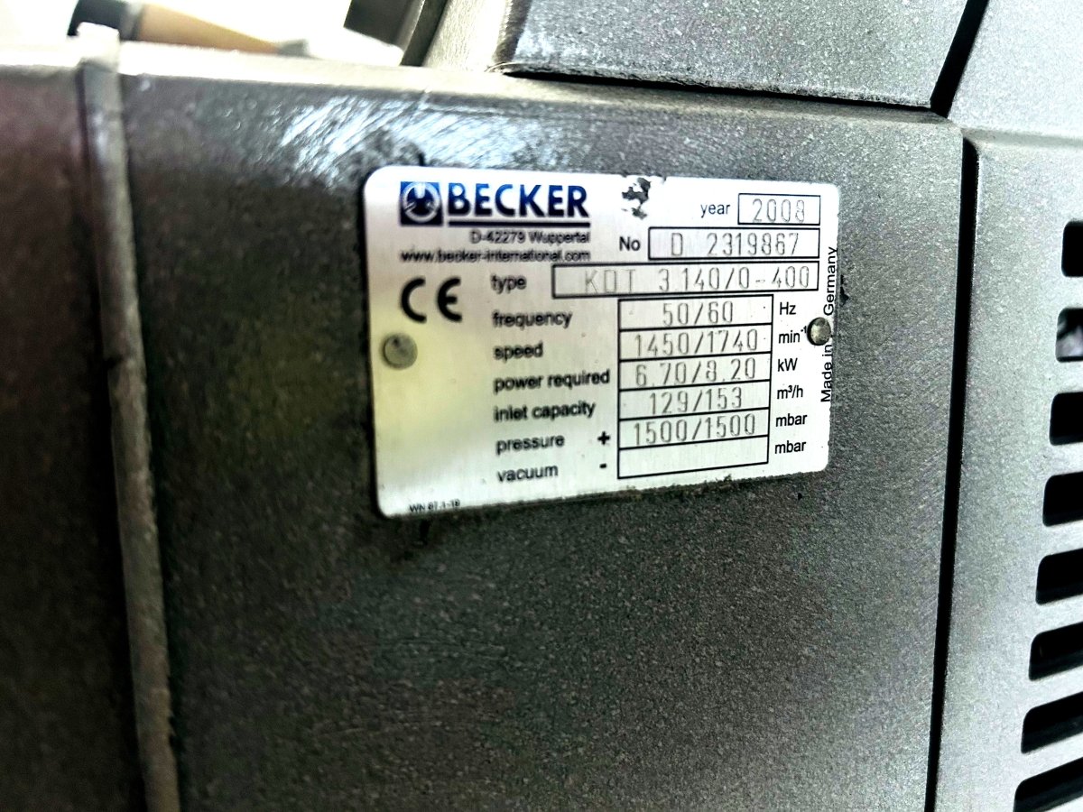 Becker Niederdruck - Verdrängerpumpe, KDT 3.140/0 - 400 - #product_category# | KLEMA Maschinenhandel