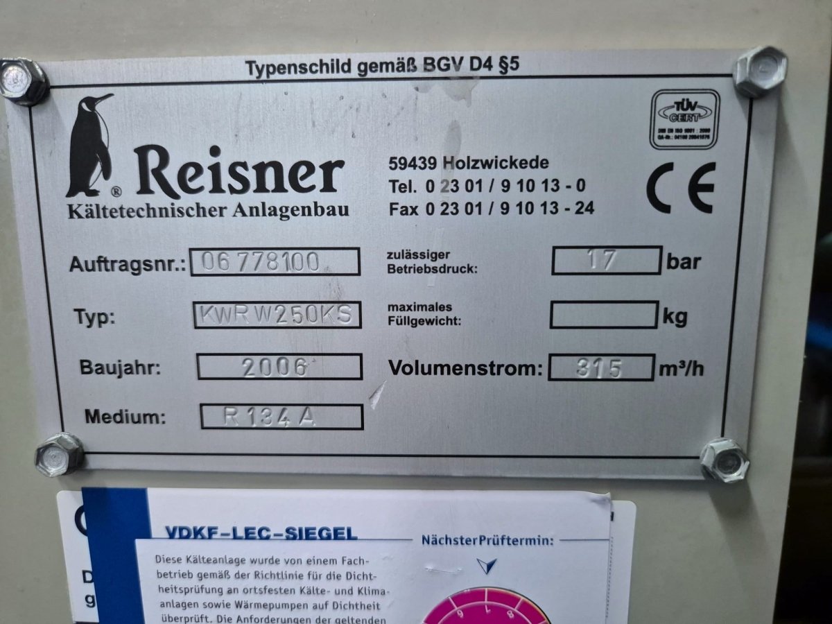 Bitzer Kälteanlage/ Kaltwassersatz KWR W250 KS - product_category | KLEMA Maschinenhandel