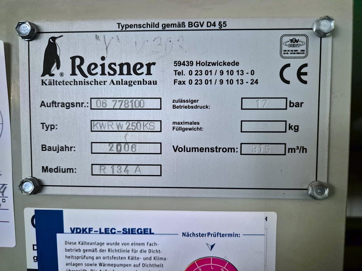 Bitzer Kaltwassersatz KWR W250 KS - product_category | KLEMA Maschinenhandel