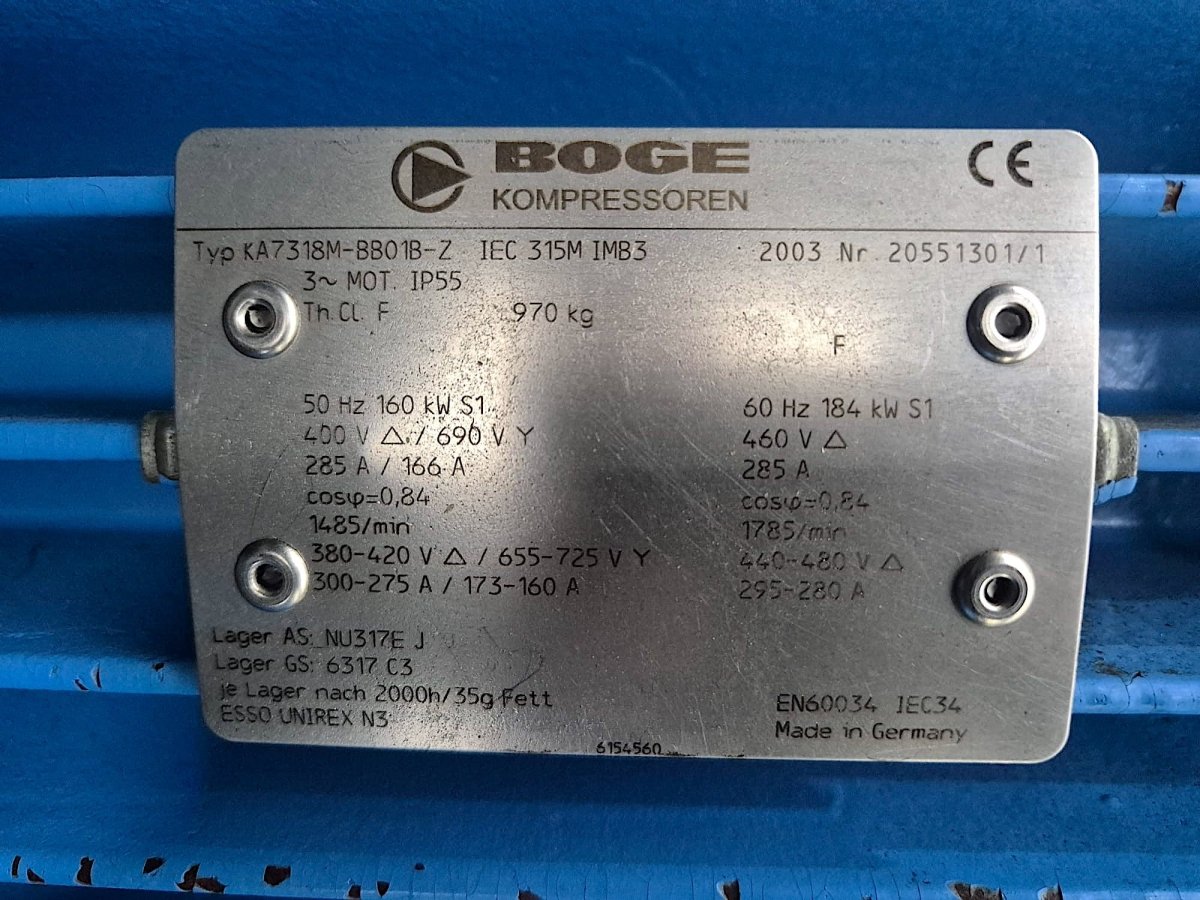 Boge Schraubenkompressor S220 - product_category | KLEMA Maschinenhandel