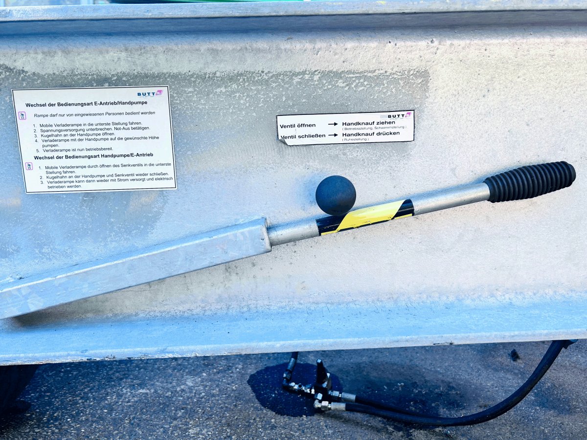 Butt Verladerampe, Typ BK 311550 - #product_category# | KLEMA Maschinenhandel