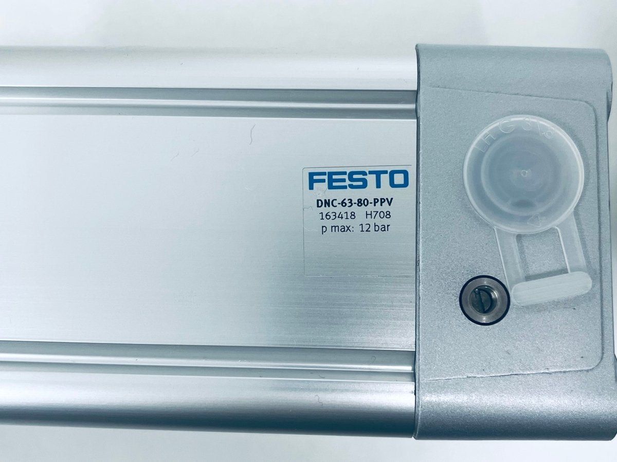 Festo DNC - 63 - 80 - PPV Pneumatikzylinder 163418 H708 - #product_category# | KLEMA Maschinenhandel