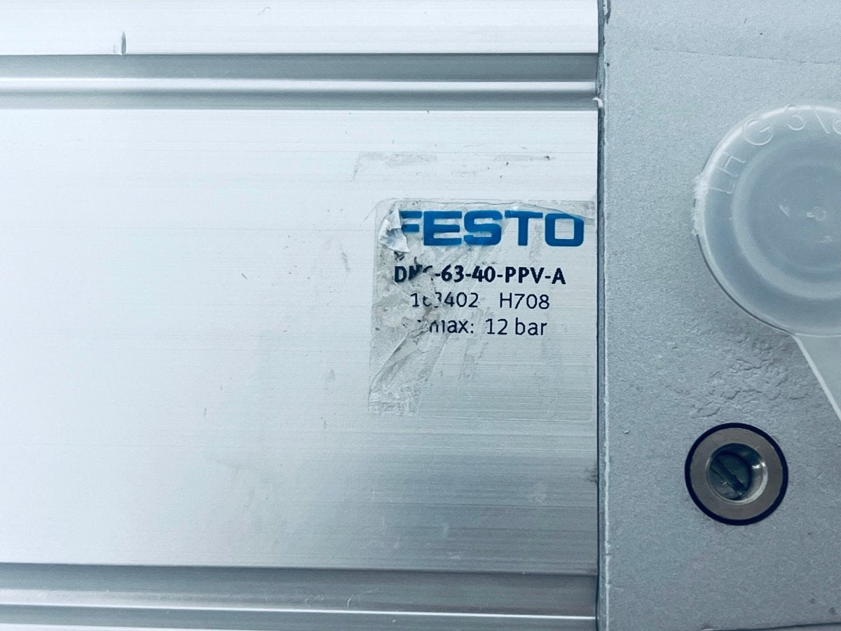 Festo Pneumatikzylinder DNC - 63 - 40 - PPV - A - #product_category# | KLEMA Maschinenhandel