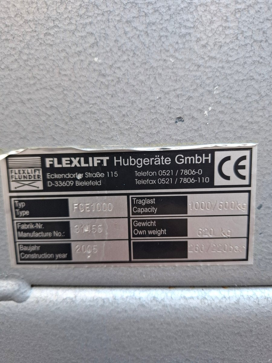 Flexlift Hubtisch mit Neigefunktion FCE1000 - product_category | KLEMA Maschinenhandel