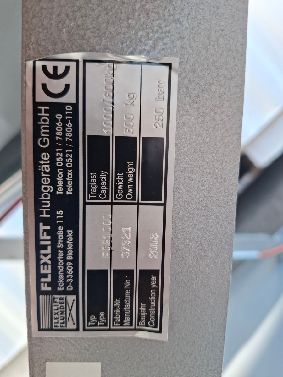 Hubtisch mit Neigefunktion Flexlift FCE1000 - product_category | KLEMA Maschinenhandel