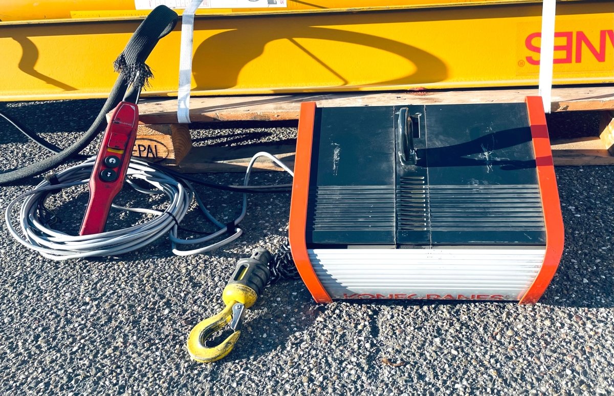 Konecranes Säulenschwenkkran AS1,25 - 4,5, Baujahr 2015 - #product_category# | KLEMA Maschinenhandel