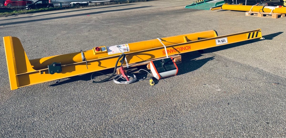 Konecranes Säulenschwenkkran AS1,25 - 4,5, Baujahr 2015 - #product_category# | KLEMA Maschinenhandel