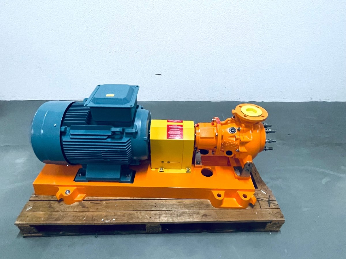 Munsch Chemiepumpe NPC90 - 65 - 160,REA - F mit ABB 45 kW Antriebsmotor - #product_category# | KLEMA Maschinenhandel