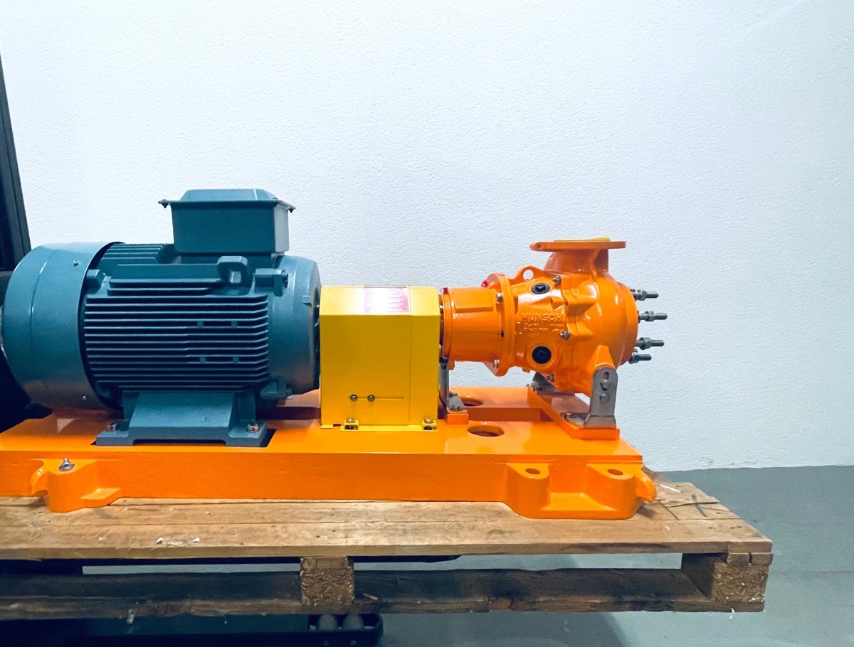 Munsch Chemiepumpe NPC90 - 65 - 160,REA - F mit ABB 45 kW Antriebsmotor - #product_category# | KLEMA Maschinenhandel