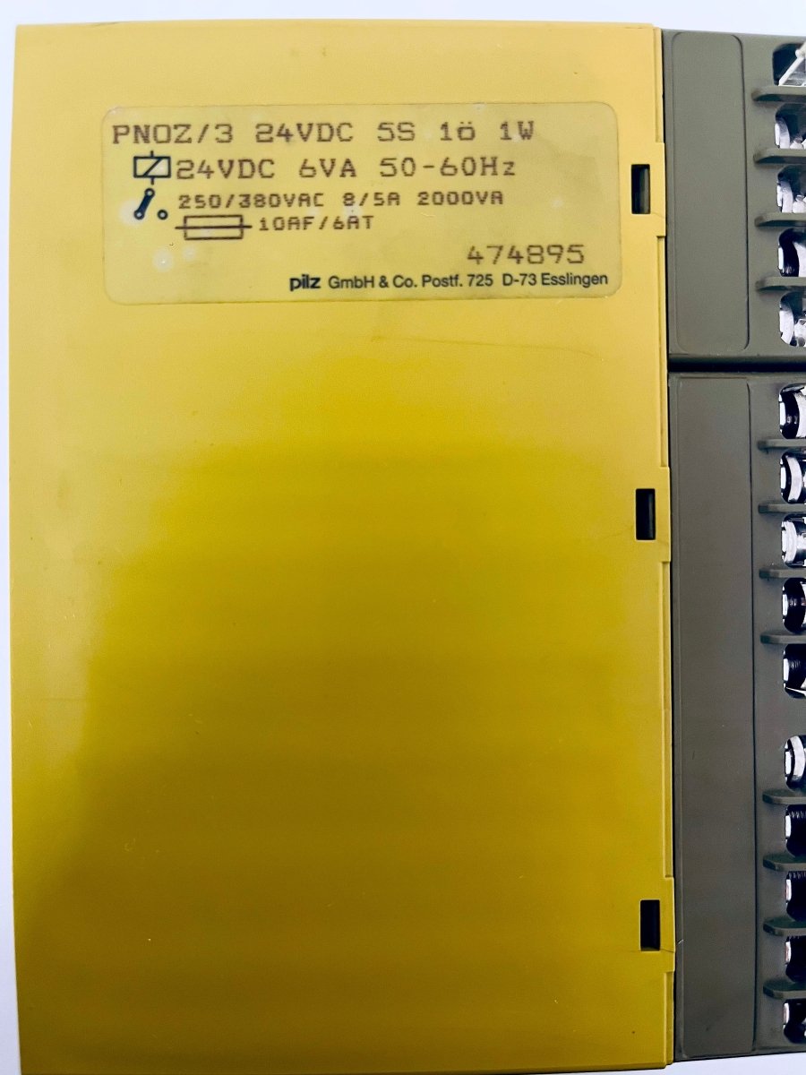 Pilz PN0Z/3 474895 Sicherheitsmodul - product_category | KLEMA Maschinenhandel