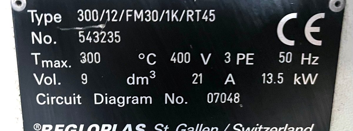 Regloplas Tempariergerät 300/12/FM30/1K/RT45 543235 - #product_category# | KLEMA Maschinenhandel