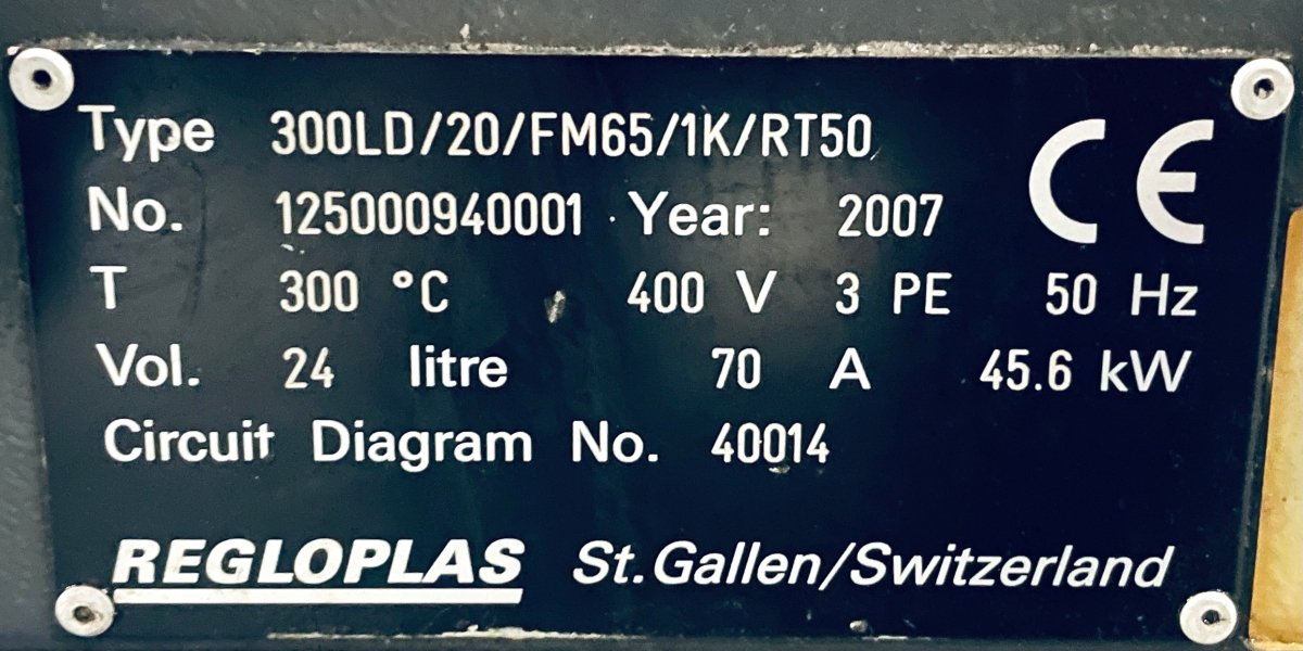 Regoplas Tempariergerät 300LD/20/FM65/1K/RT50 12500094 0001 - #product_category# | KLEMA Maschinenhandel