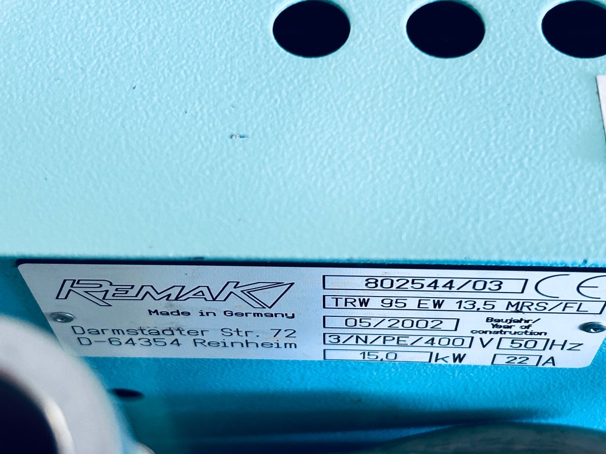 Remak Tempariergerät TRW 95 EW 13,5 MRS/FL - product_category | KLEMA Maschinenhandel