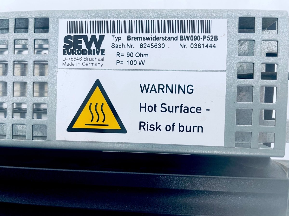 SEW Eurodrive MDX61B0011 - 5A3 - 4 - 00 Movidrive Umrichter mit BW090 - P52B - #product_category# | KLEMA Maschinenhandel