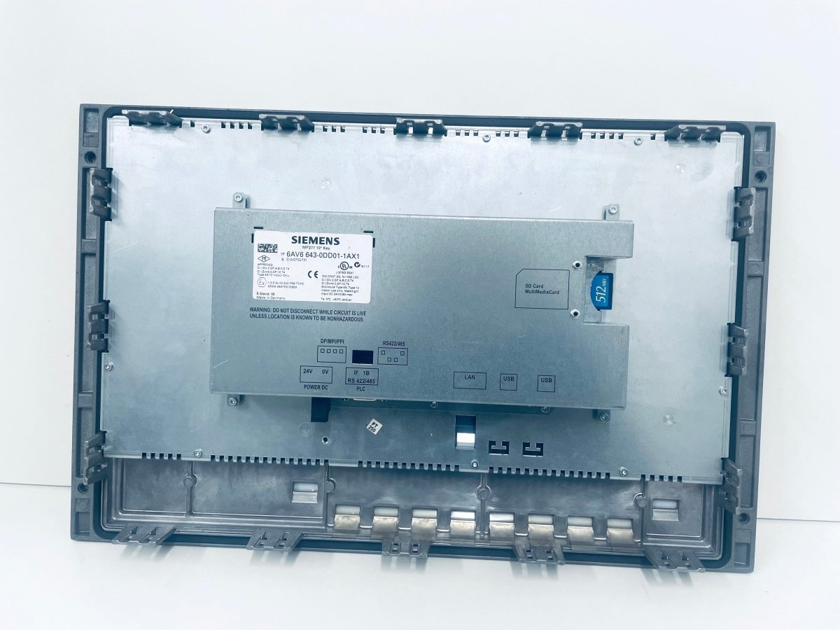 Siemens SIMATIC Multi Panel 6AV6643 - 0DD01 - 1AX1 - #product_category# | KLEMA Maschinenhandel
