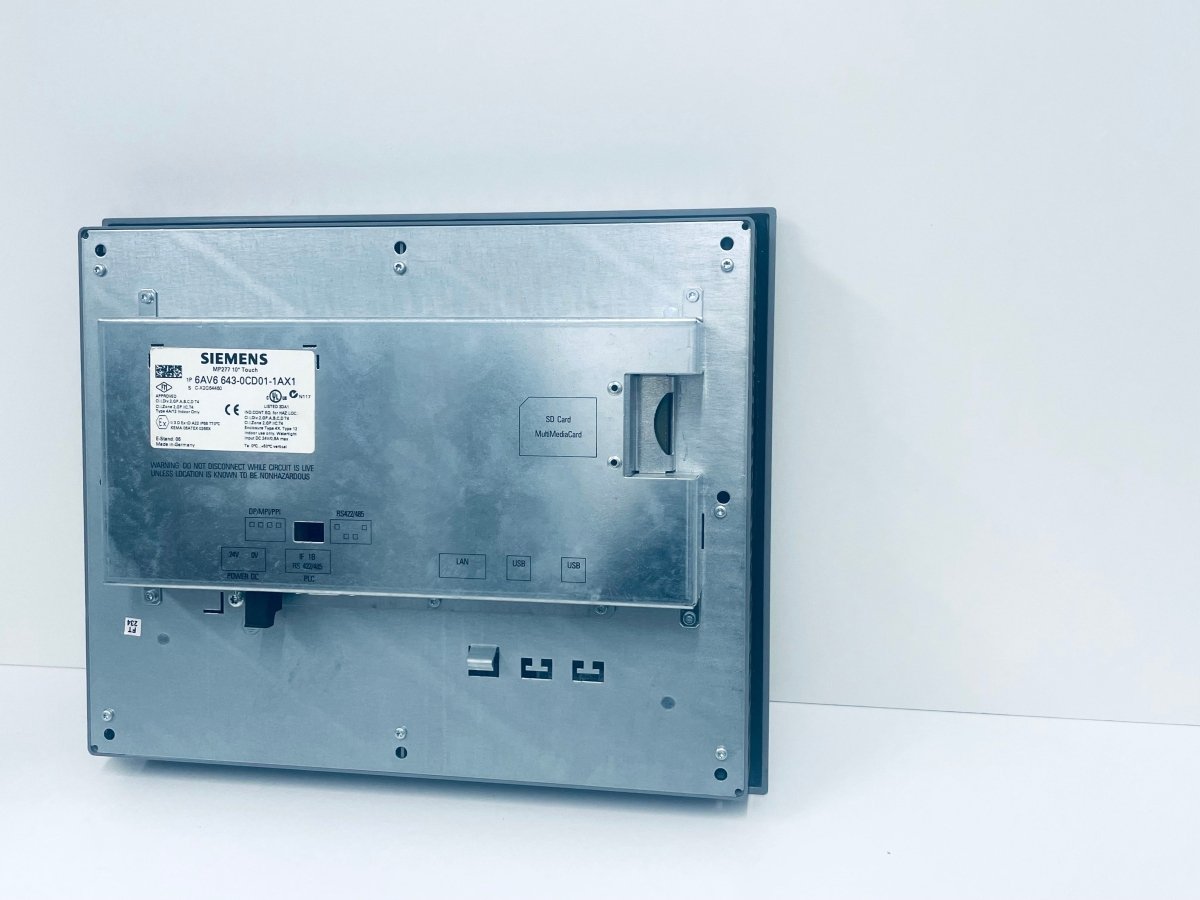 Siemens Simatic Multi Panel MP277 10" Touch 6AV6 643 - 0CD01 - 1AX1 - #product_category# | KLEMA Maschinenhandel