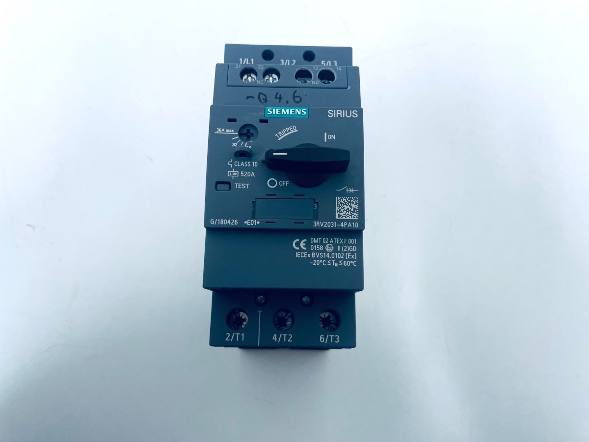 Siemens SIRIUS 3RV2031 - 4PA10 - #product_category# | KLEMA Maschinenhandel