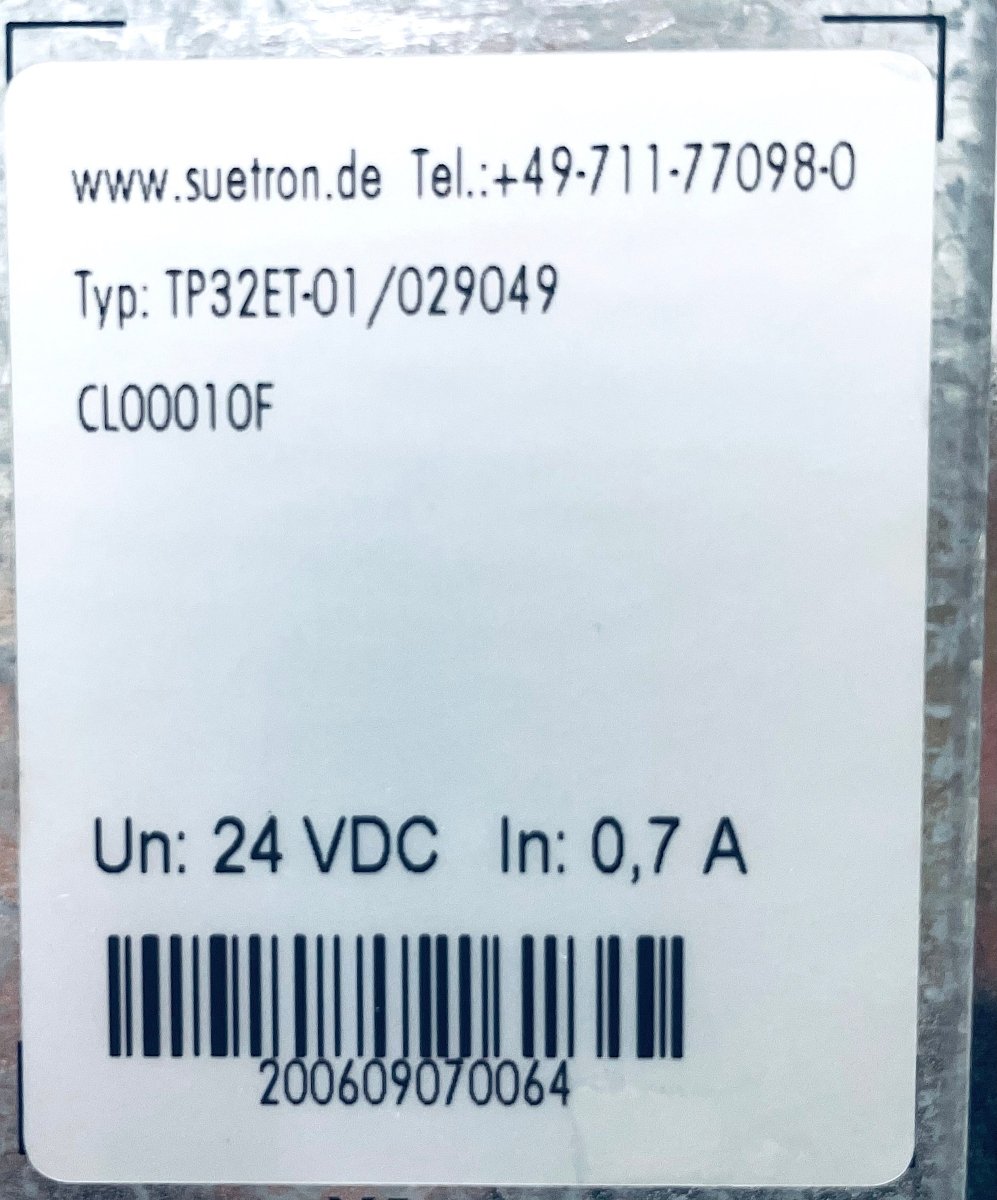 Sütron Touch - panel TP32ET - 01/029049 CL00010F - #product_category# | KLEMA Maschinenhandel