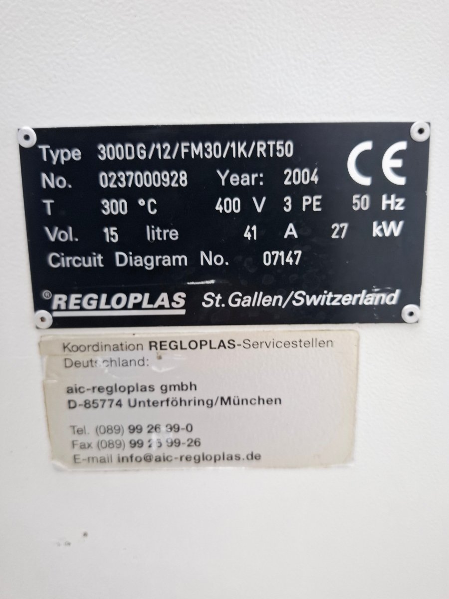Temperiergerät Regloplas 300DG/12/FM30/1K/RT50 - product_category | KLEMA Maschinenhandel