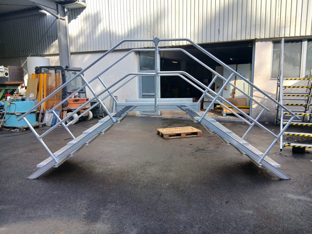Treppenbrücke aus Aluminium - product_category | KLEMA Maschinenhandel