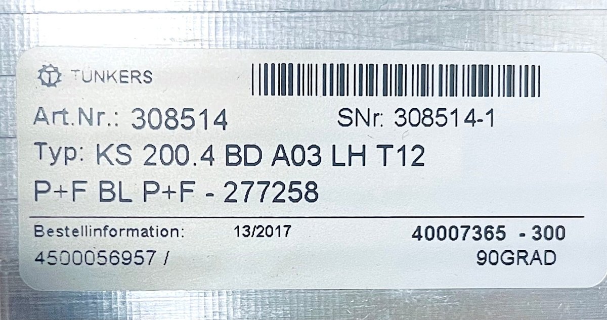 Tünkers Spanner KS 200.4 BDA03LHT12 - #product_category# | KLEMA Maschinenhandel