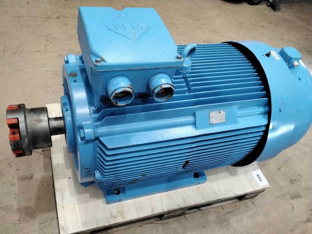 VEM Elektromotor inkl. ABB - Steuerschrank mit Umformer - #product_category# | KLEMA Maschinenhandel