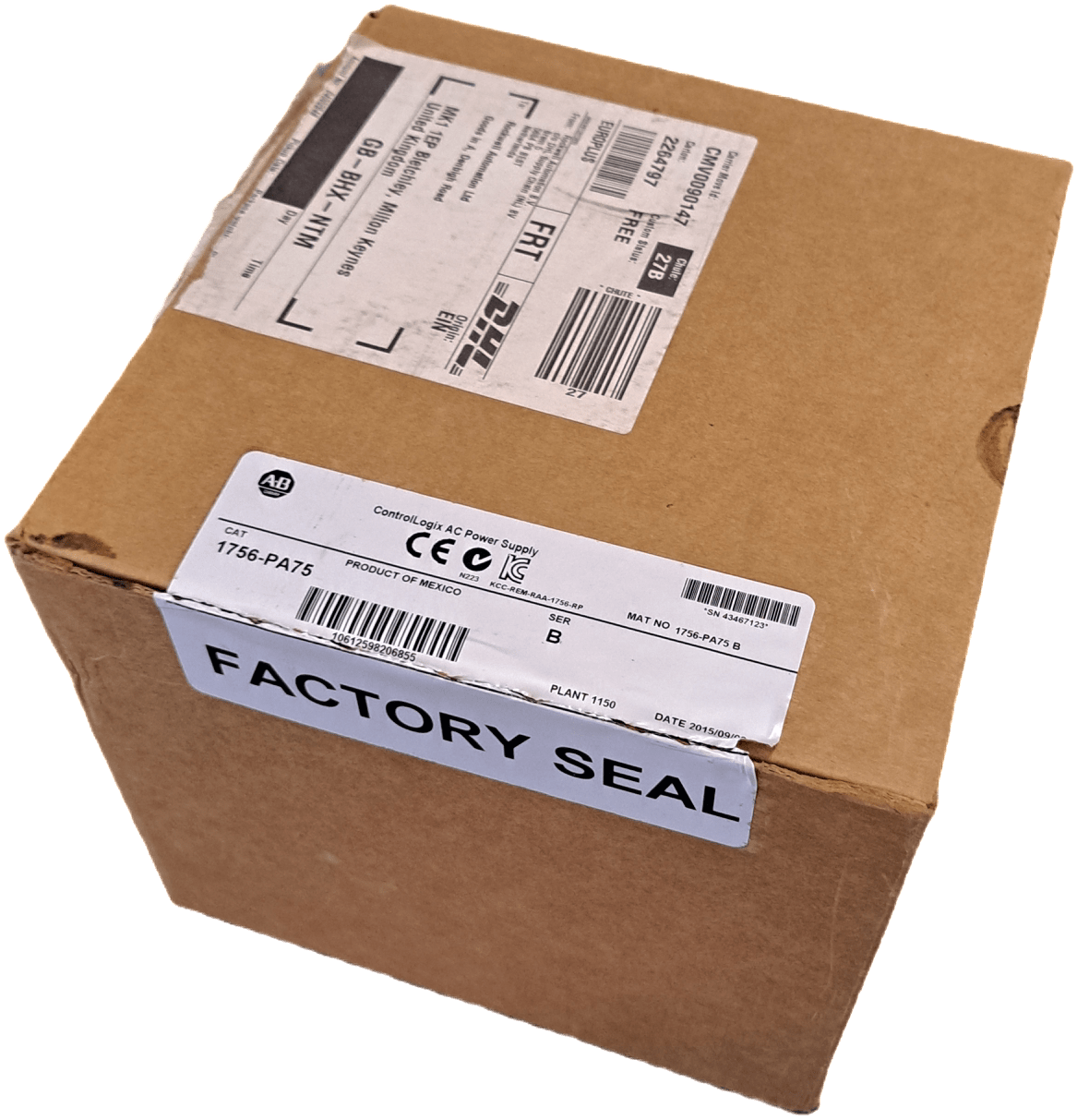 Allen Bradley ControlLogix Rack Mount Power Supply 85-265V AC / 5V @ 13A 1756-PA75B - #product_category# | Klenk Maschinenhandel