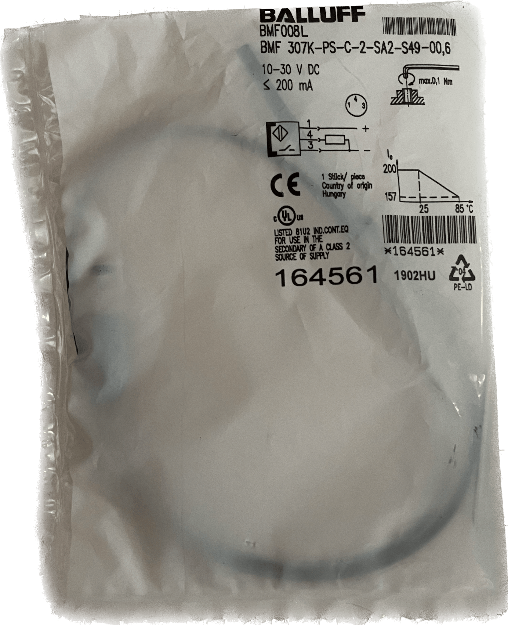 BALLUFF BMF 307K-PS-C-2-SA2-S49-00,6 - #product_category# | Klenk Maschinenhandel