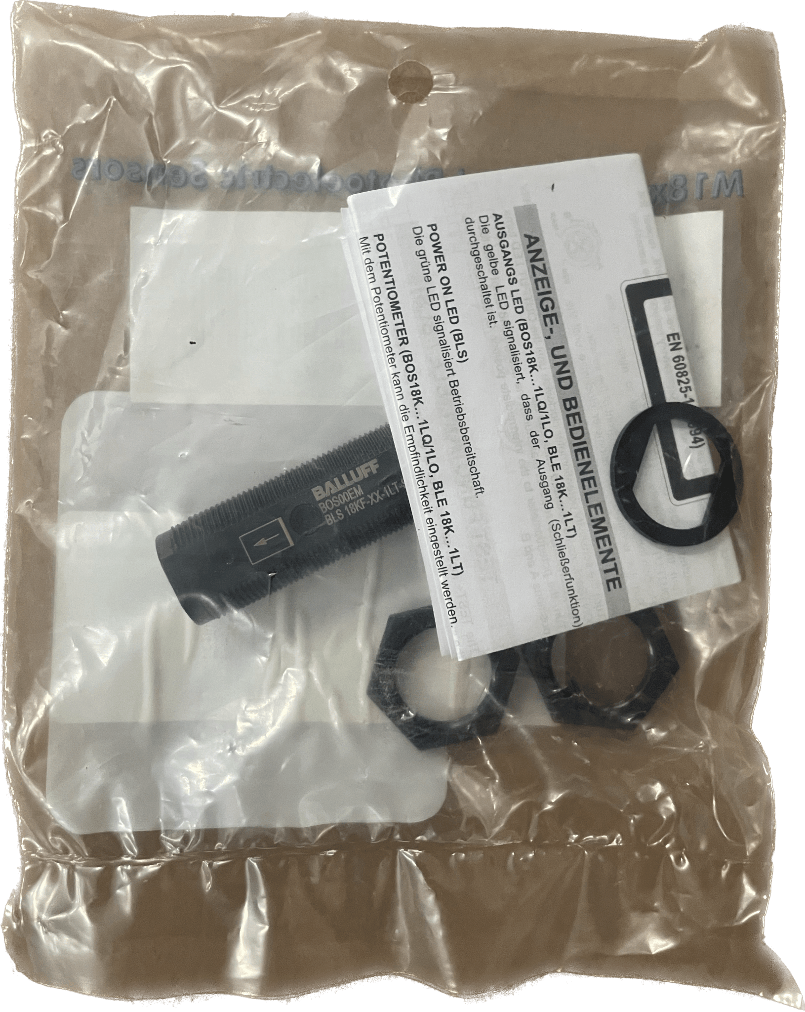 BALLUFF Einweglichtschranken BLS 18KF-XX-1LT-S4-L - #product_category# | Klenk Maschinenhandel