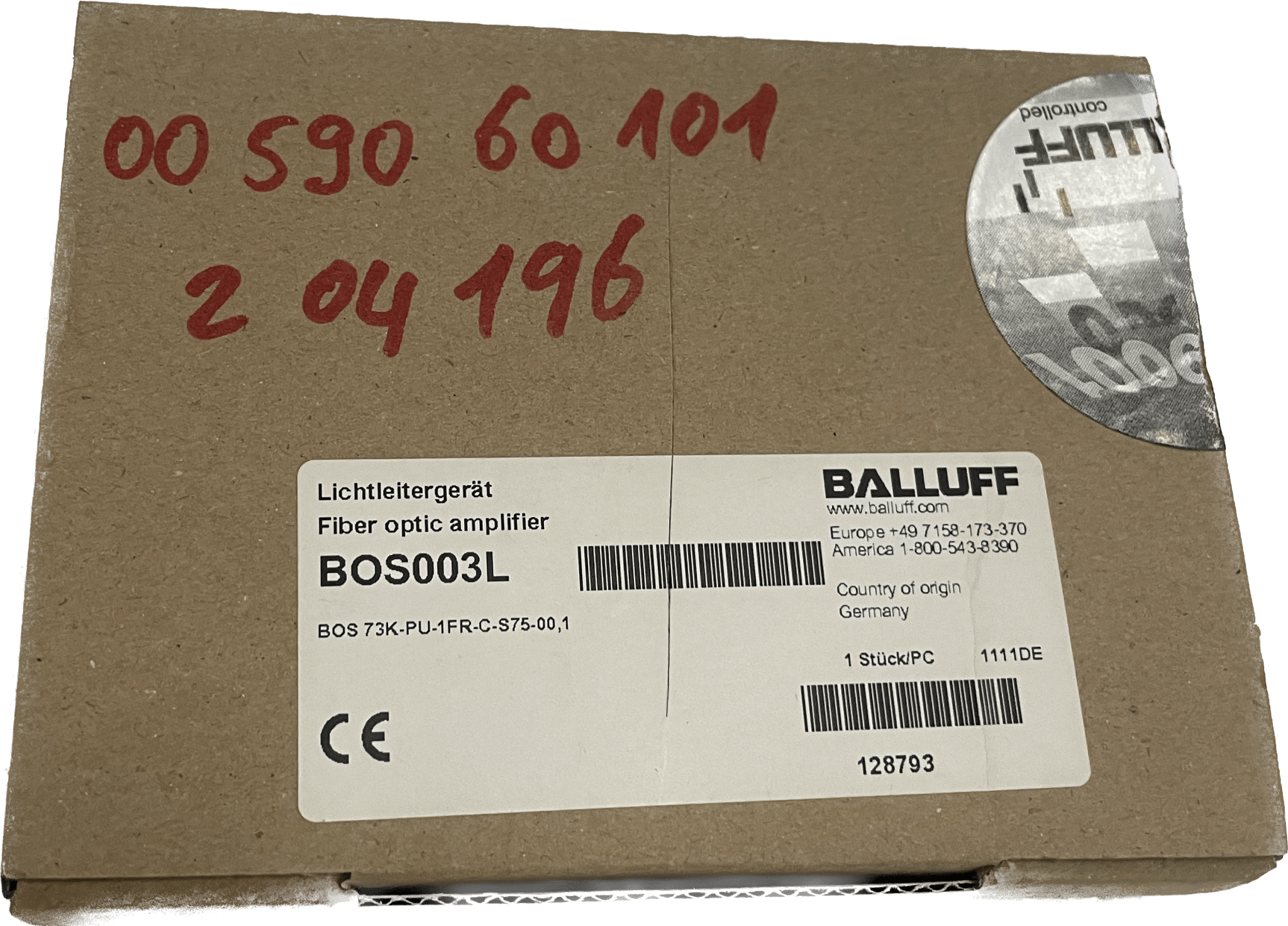 BALLUFF Faserbasisgeräte für Kunststoff- und Glasfasern BOS 73K-PU-1FR-C-S75-00,1 - #product_category# | Klenk Maschinenhandel