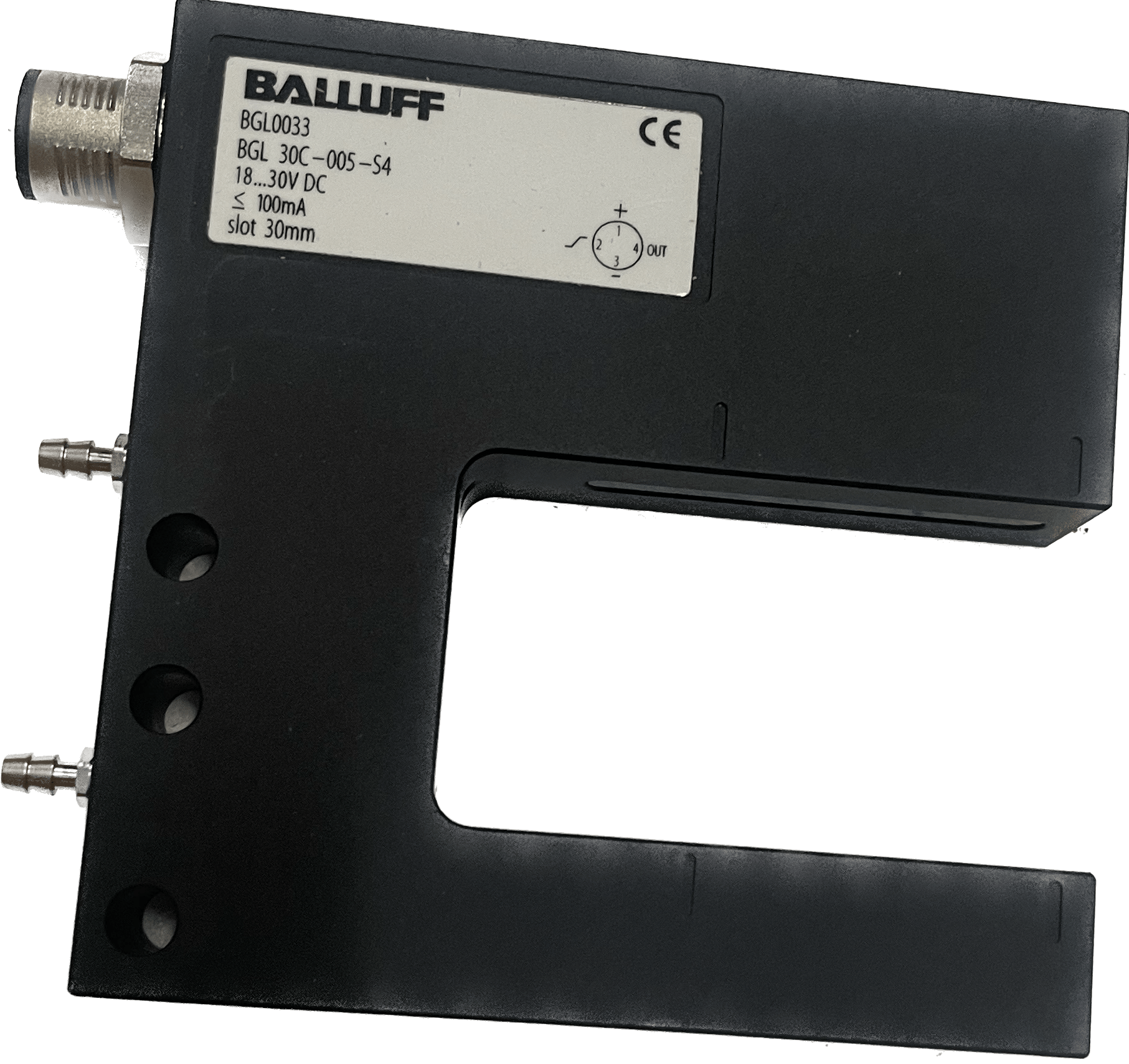 BALLUFF Gabellichtschranken im Metallgehäuse BGL 30C-005-S4 - #product_category# | Klenk Maschinenhandel