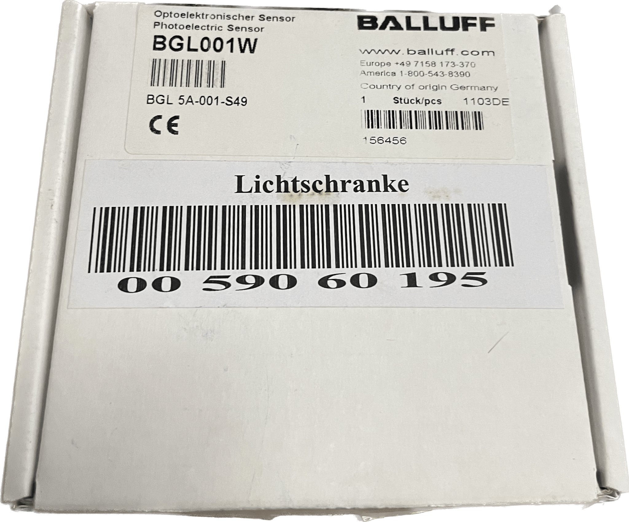 BALLUFF Gabellichtschranken im Metallgehäuse BGL 5A-001-S49 - #product_category# | Klenk Maschinenhandel