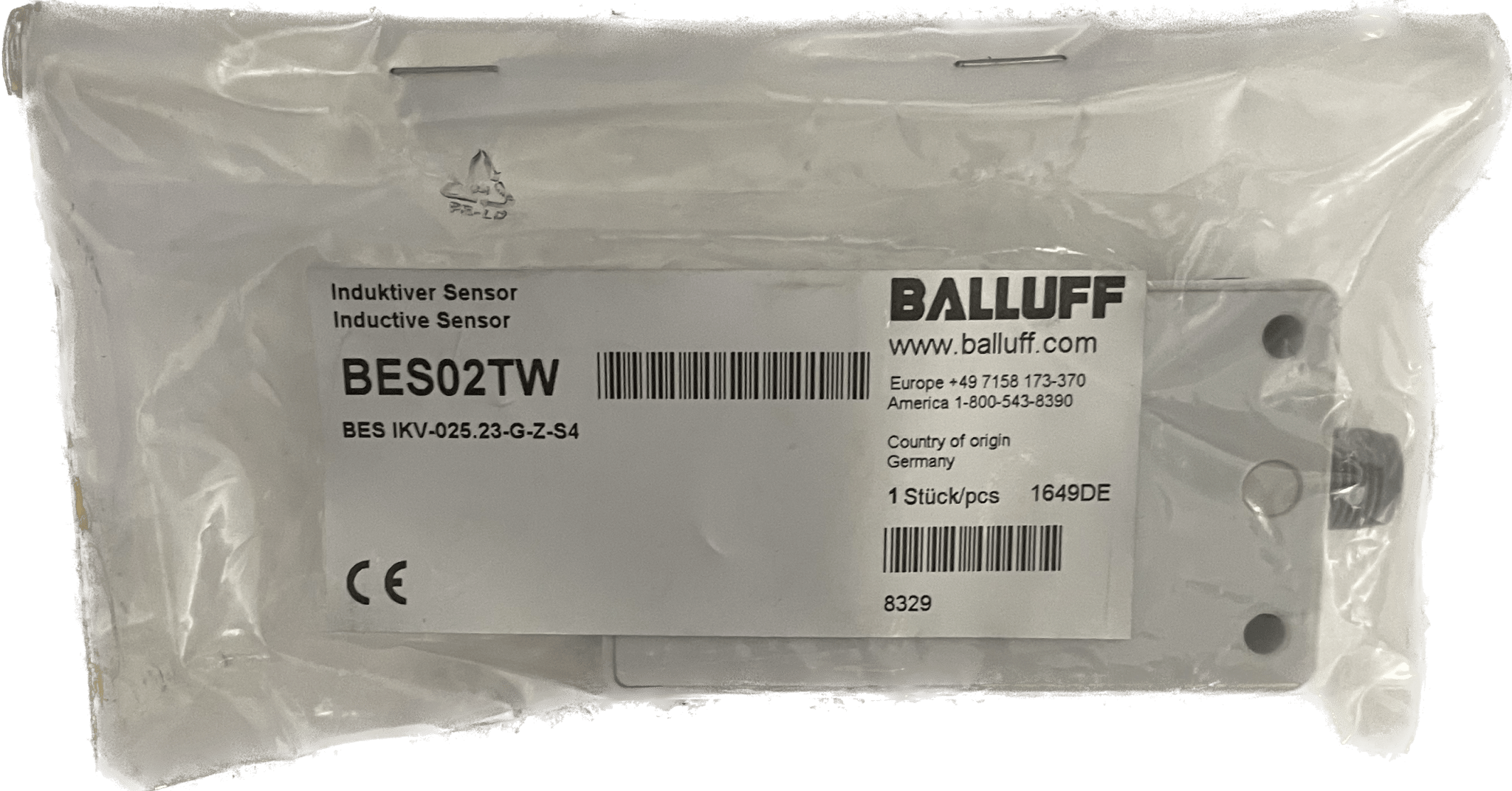BALLUFF Induktive Ring- und Schlauchsensoren BES IKV-025.23-G-Z-S4 - #product_category# | Klenk Maschinenhandel