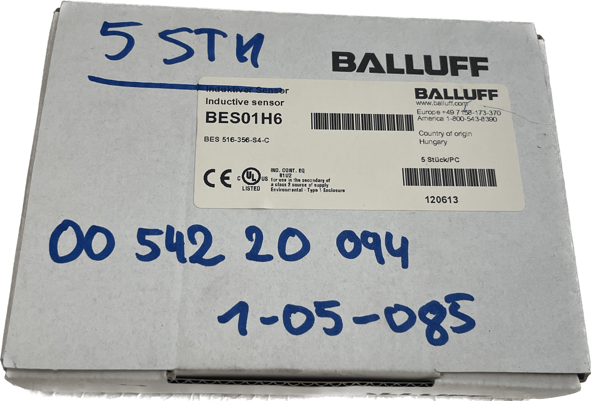 BALLUFF Induktive Standardsensoren mit Vorzugstypen BES 516-356-S4-C - #product_category# | Klenk Maschinenhandel