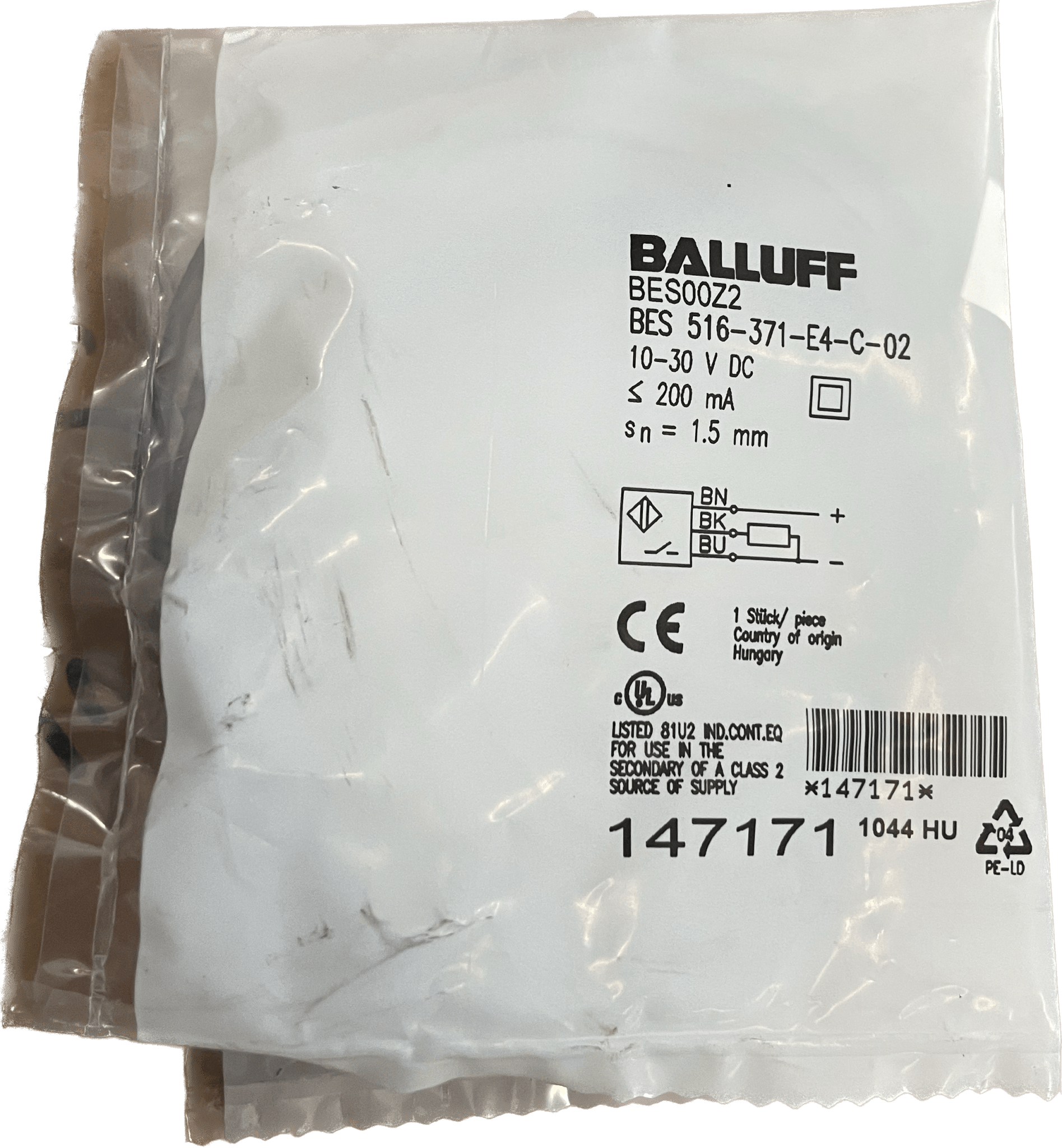 BALLUFF Induktive Standardsensoren mit Vorzugstypen BES 516-371-E4-C-02 - #product_category# | Klenk Maschinenhandel