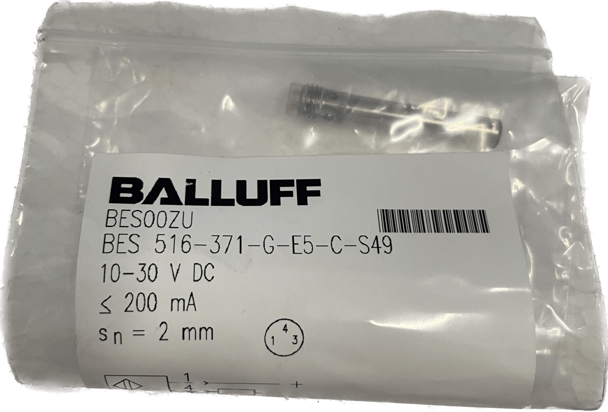 BALLUFF Induktive Standardsensoren mit Vorzugstypen BES 516-371-G-E5-C-S49 - #product_category# | Klenk Maschinenhandel