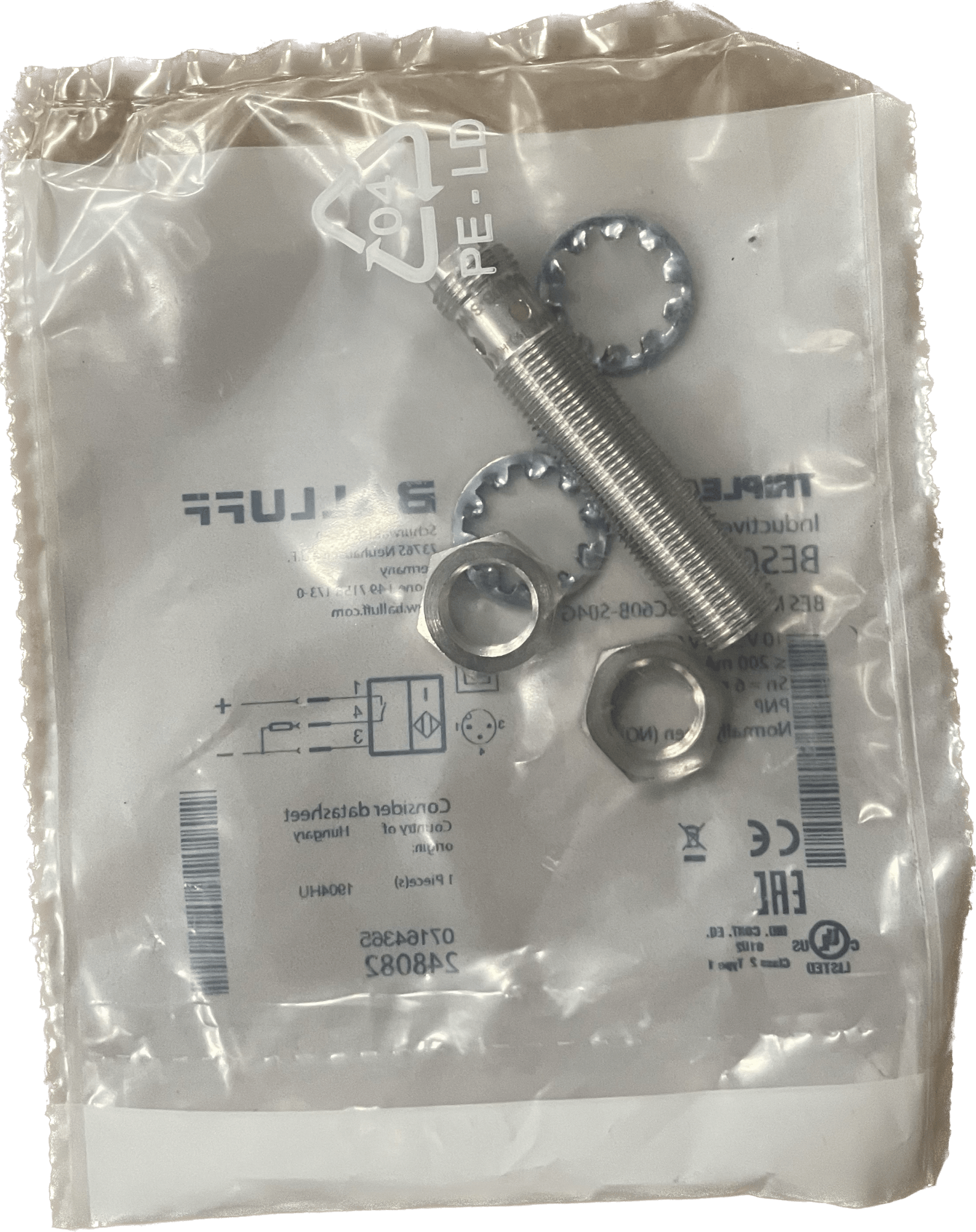 BALLUFF Induktive Standardsensoren mit Vorzugstypen BES M12MG1-PSC60B-S04G - #product_category# | Klenk Maschinenhandel