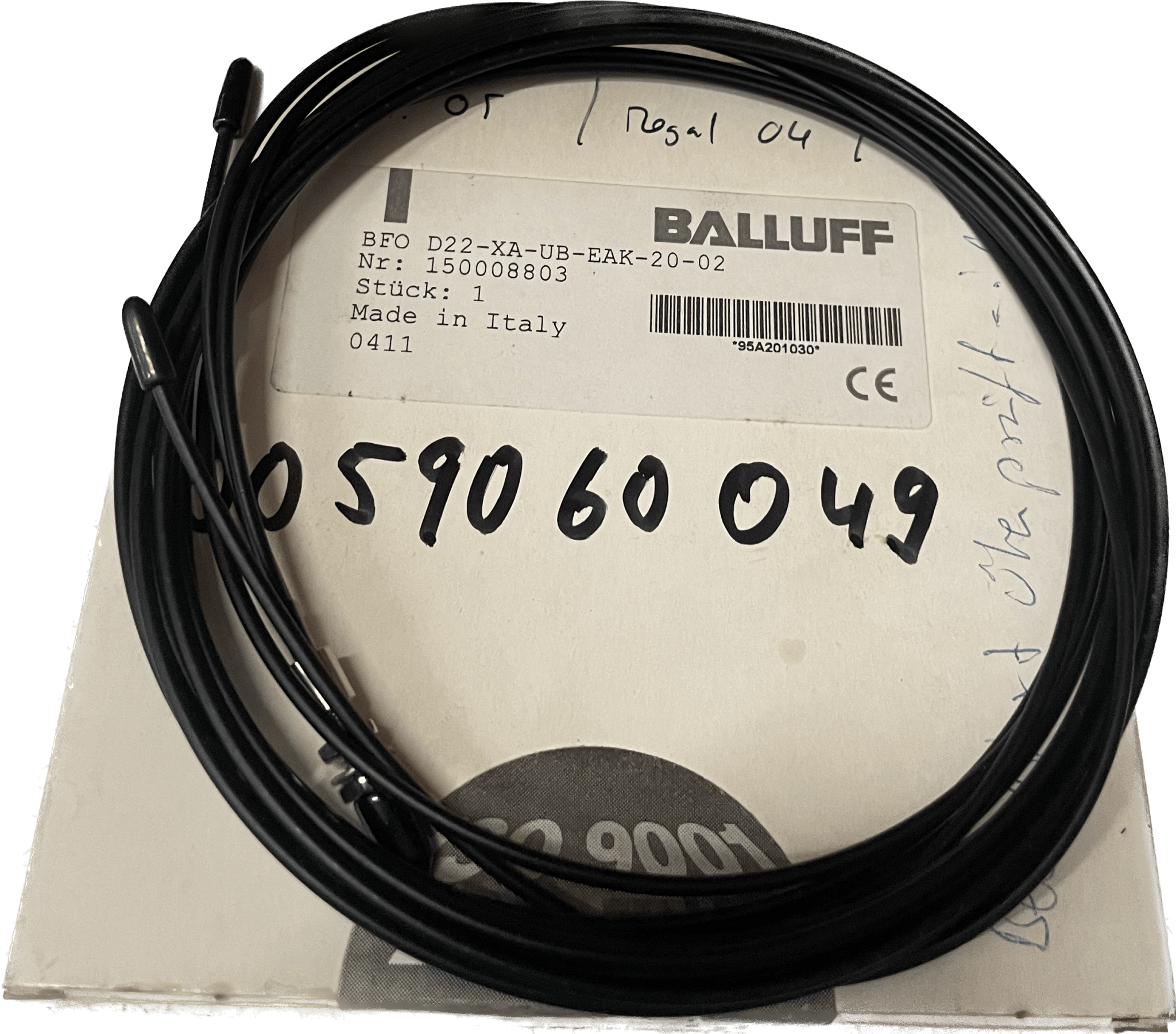 BALLUFF Kunststoff- und Glasfasern für Faserbasisgeräte BFO D22-XA-UB-EAK-20-02 - #product_category# | Klenk Maschinenhandel