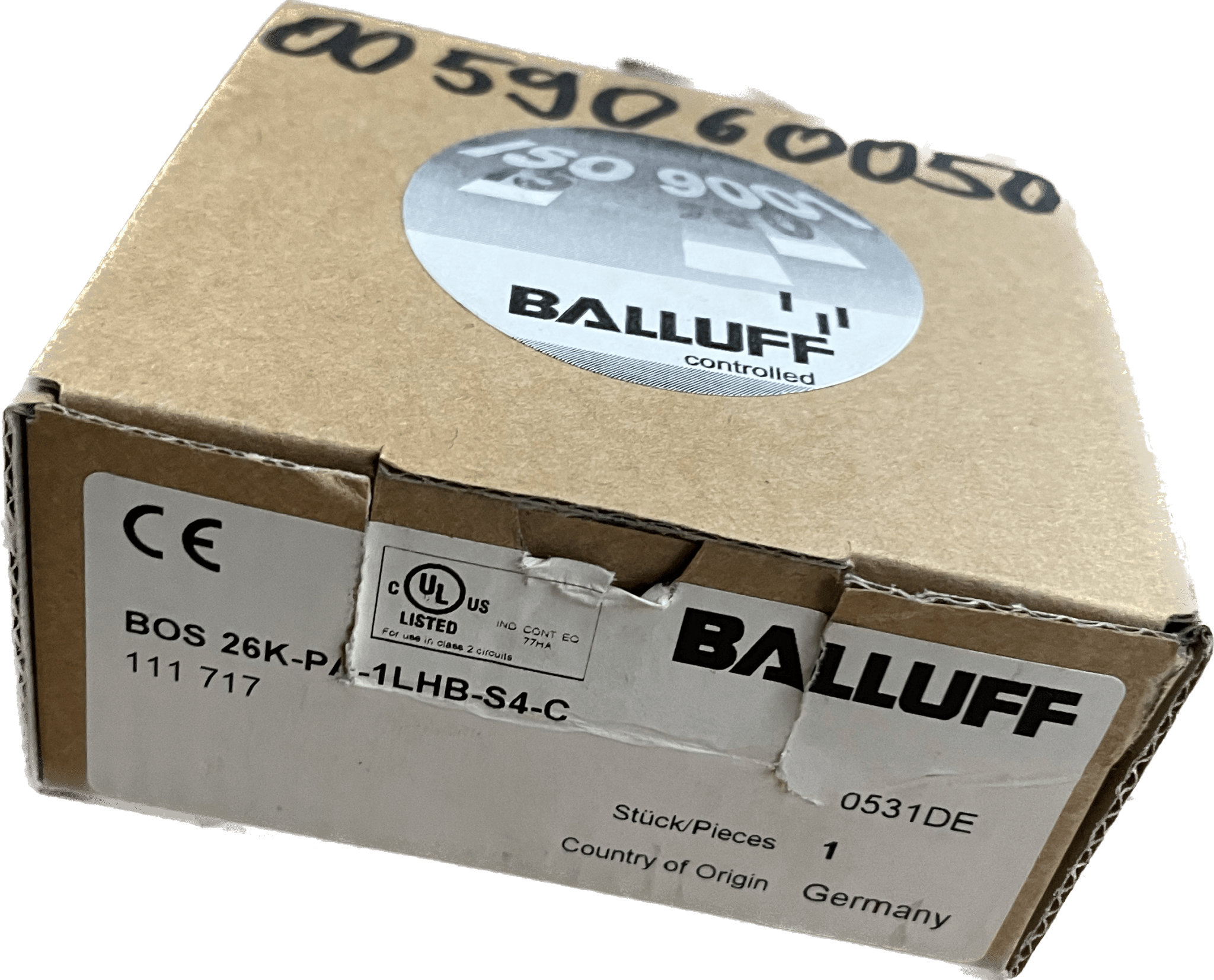 BALLUFF Lichttaster mit Hintergrundausblendung BOS 26K-PA-1LHB-S4-C - #product_category# | Klenk Maschinenhandel