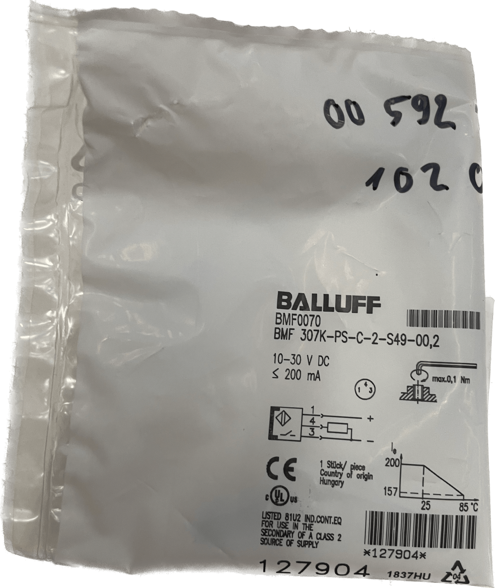 BALLUFF Magnetfeld-Sensoren für die T-Nut BMF 307K-PS-C-2-S49-00,2 - #product_category# | Klenk Maschinenhandel