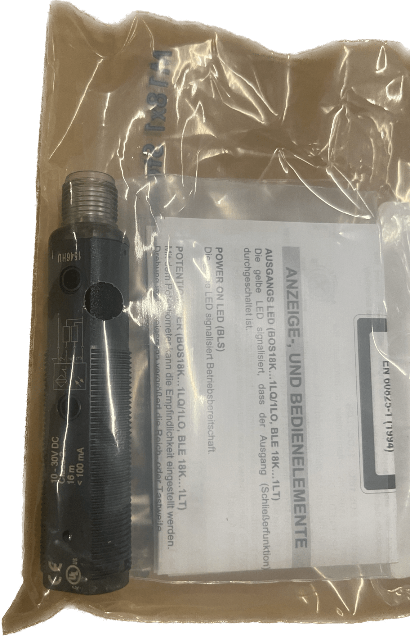 BALLUFF Reflexionslichtschranken BOS 18KF-PA-1LQP-S4-C - #product_category# | Klenk Maschinenhandel