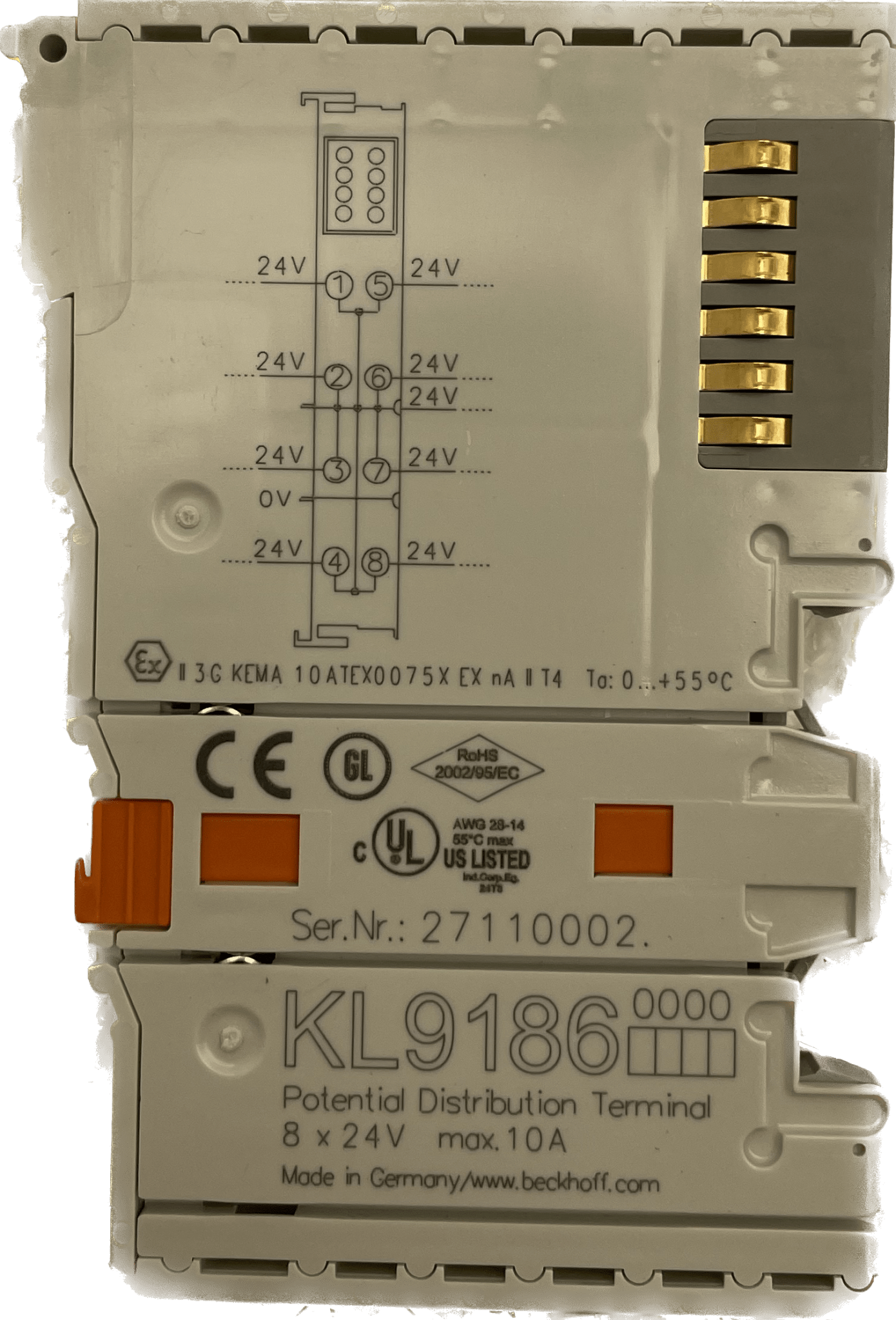 Beckhoff KL9186 | Potenzialverteilungsklemme - #product_category# | Klenk Maschinenhandel