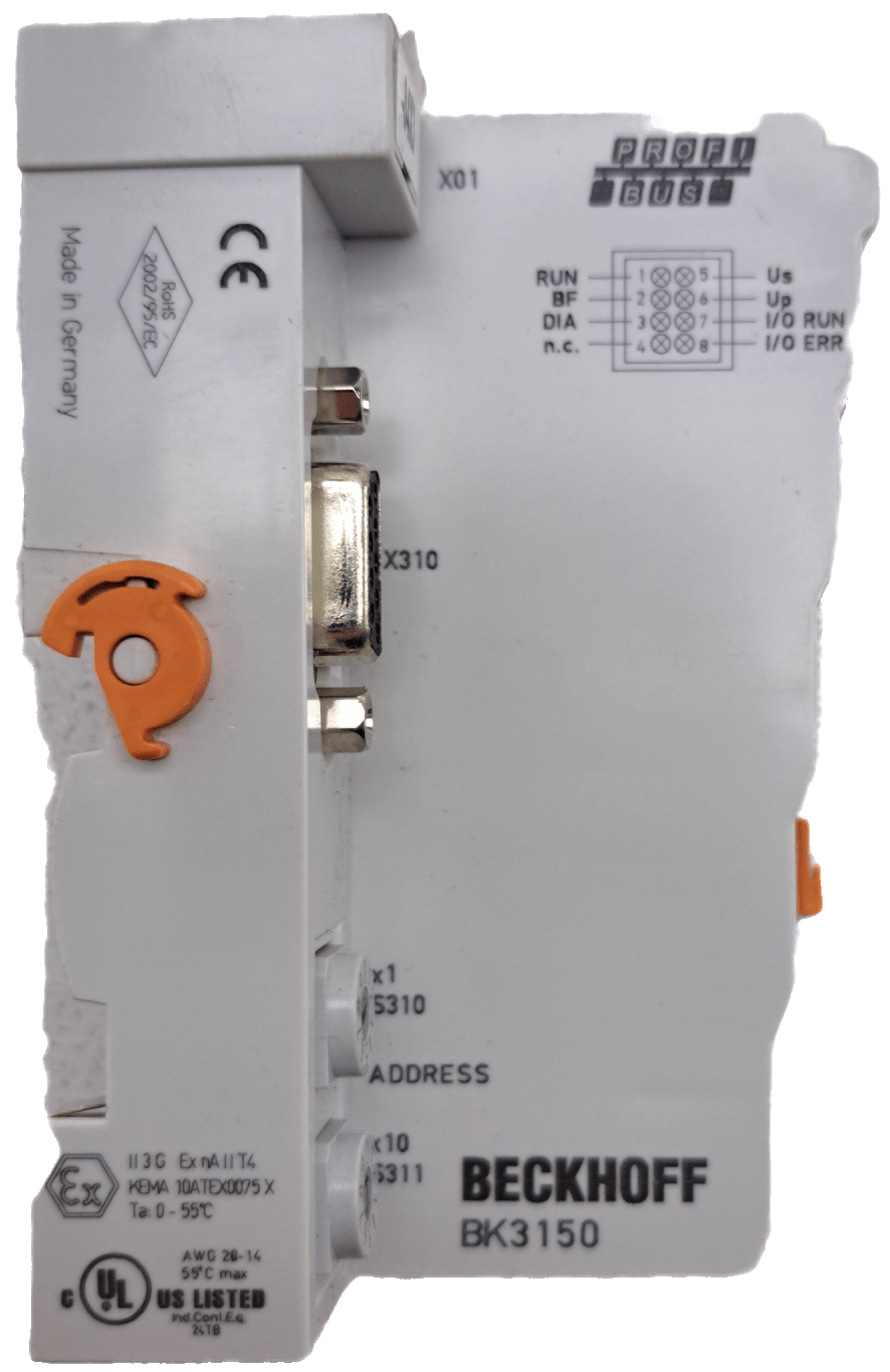 Beckhoff PROFIBUS-Compact-Buskoppler BK3150 - #product_category# | Klenk Maschinenhandel