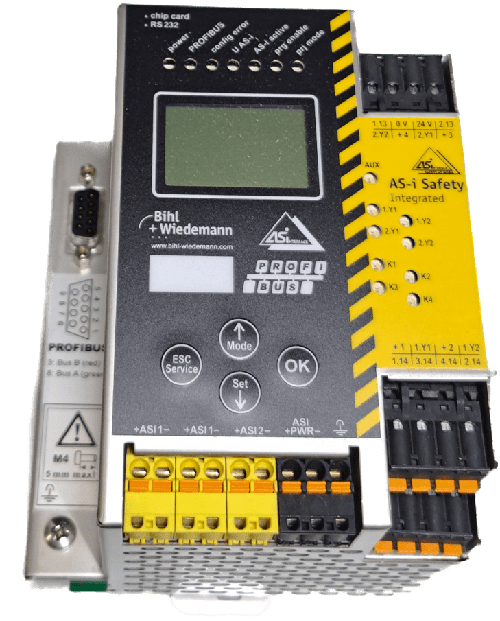 Bihl+Wiedemann BWU2002 ASi-3 PROFIBUS Gateway - #product_category# | Klenk Maschinenhandel