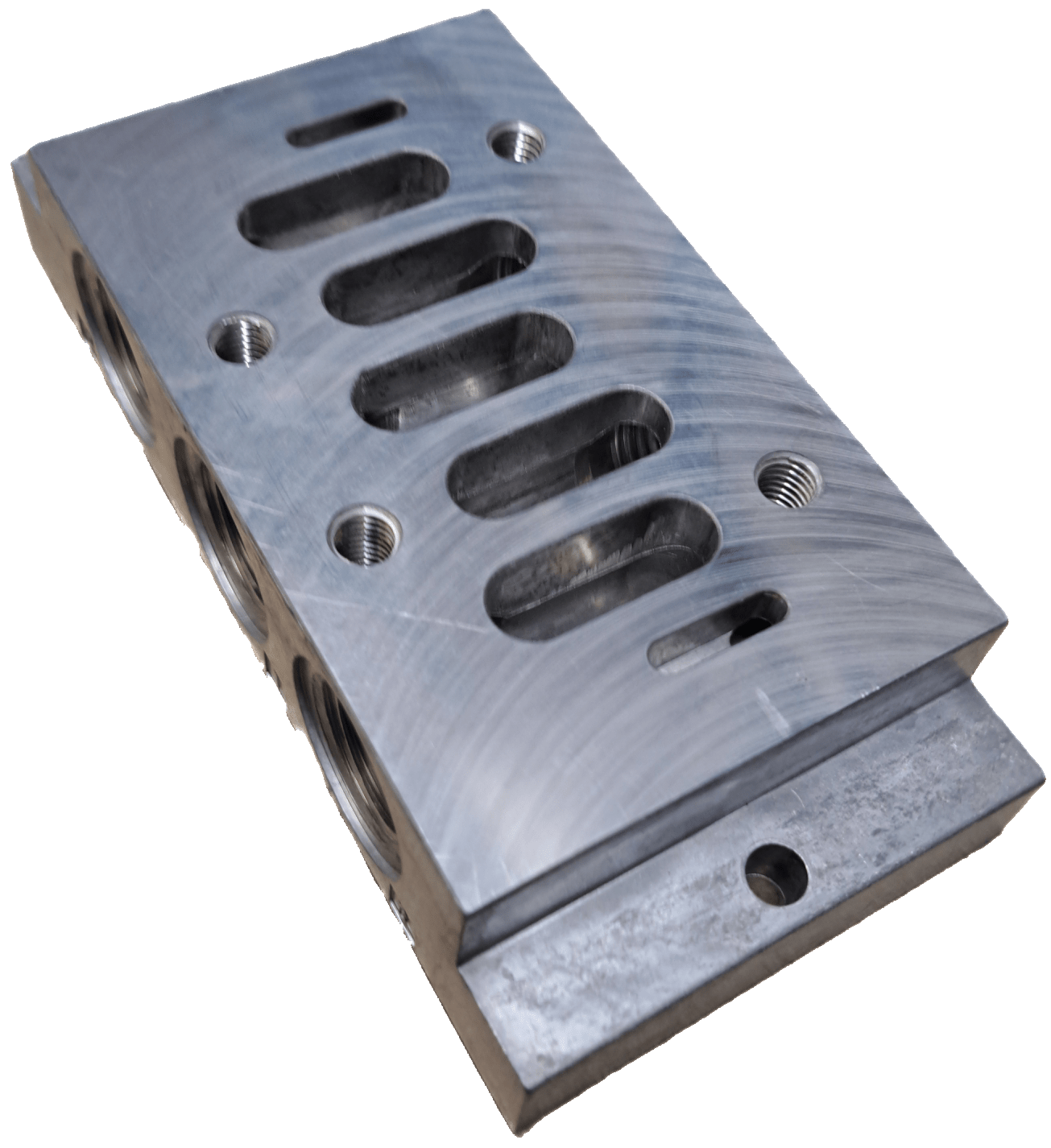 Bosch / Aventics Einzelanschlussplatte, Gewindeanschlüsse seitlich / 1825503149 - #product_category# | Klenk Maschinenhandel